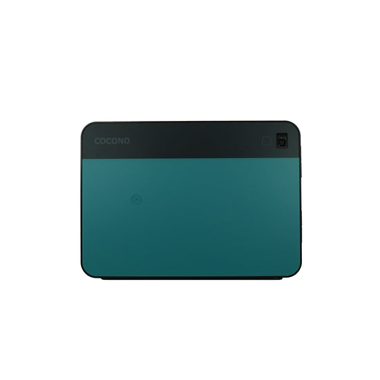 Modern biometric safes in pop colors: Cocono Chroma 20 small safe in Pacific