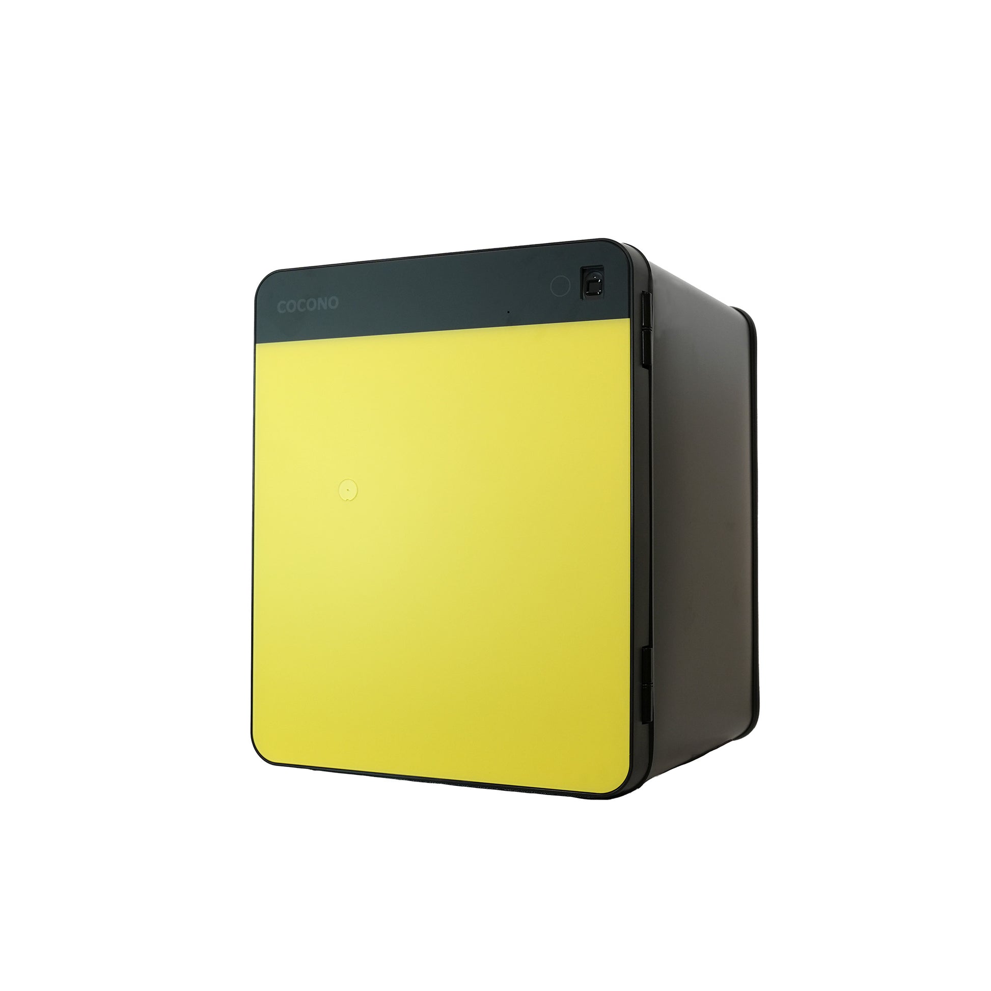 Modern biometric safes in pop colors: Cocono Chroma 40 medium safe in Lemon