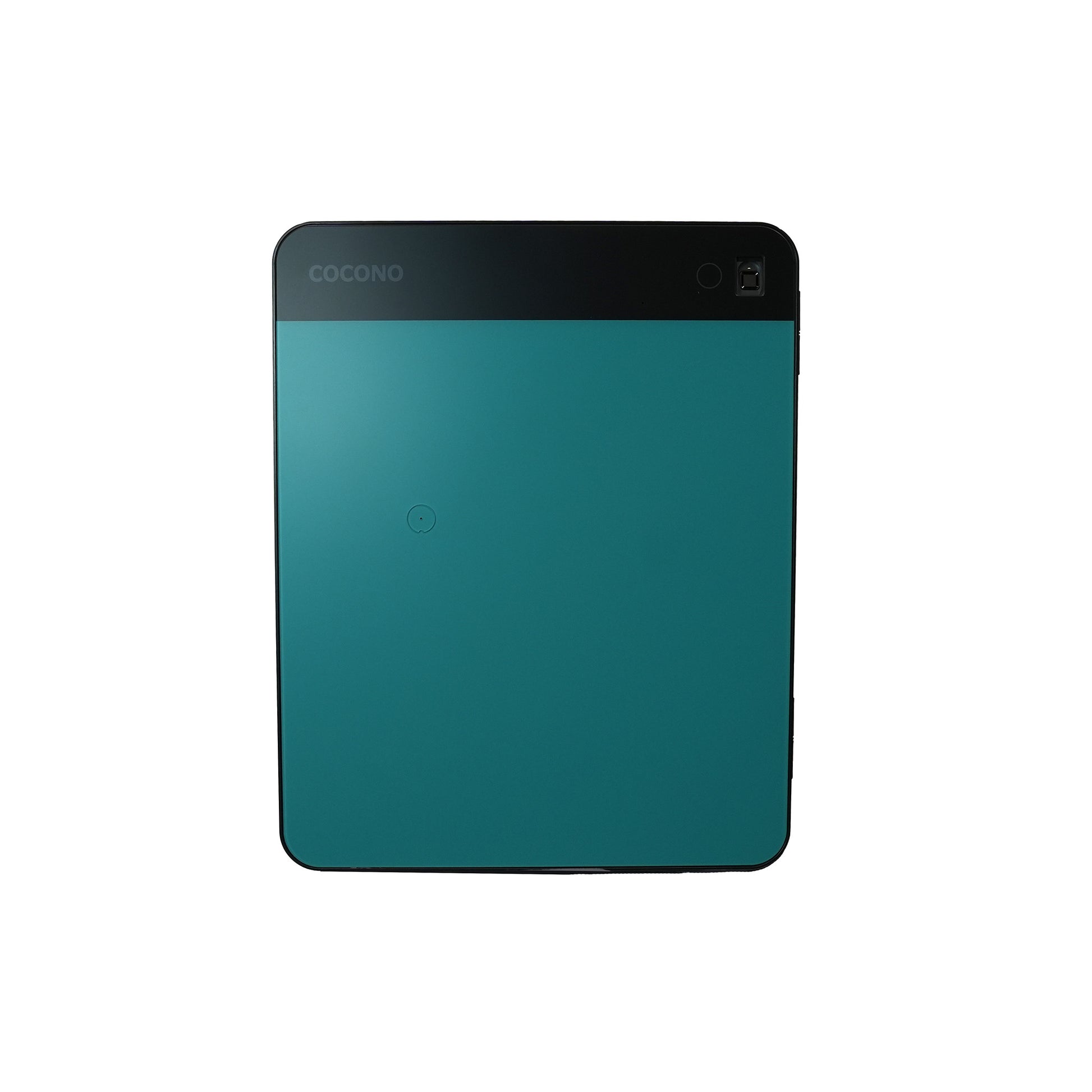 Modern biometric safes in pop colors: Cocono Chroma 40 medium safe in Pacific