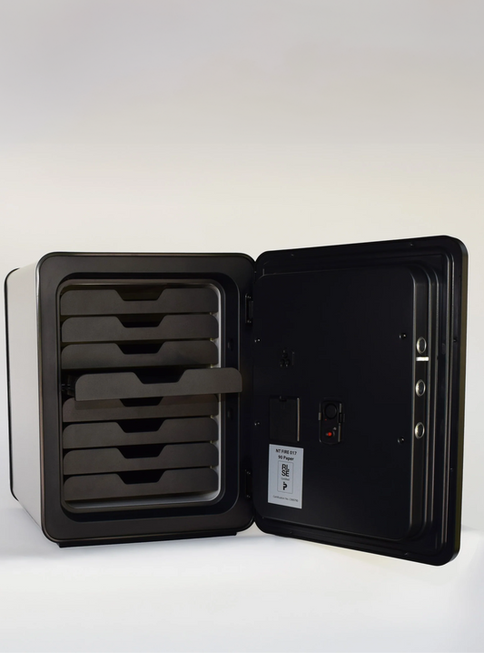 Cocono 40 medium luxury safe with drawers in Ivory