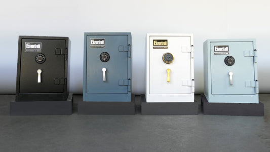 Gardall fire safes, Gardall safe models in a line