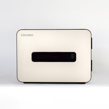 Cocono 20 small fireproof safe for homes in Ivory white