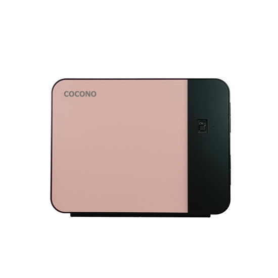 Cocono Chroma 15 mini safe: compact biometric closet safe in Blush.