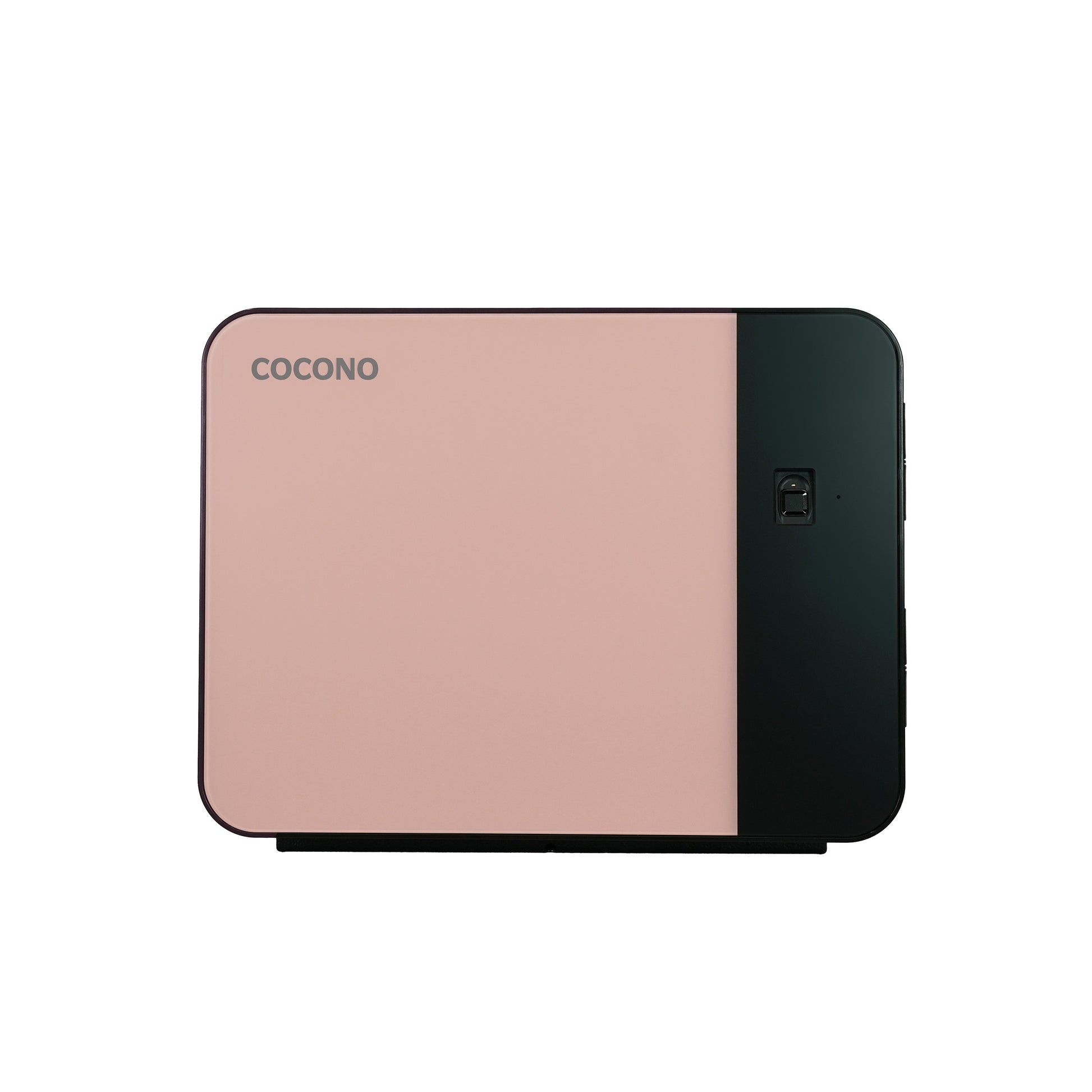 Cocono Chroma 15 mini safe: compact biometric closet safe in Blush.