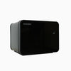 Cocono Chroma 15 mini safe: compact biometric closet safe in Midnight.