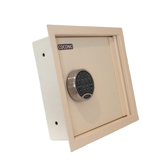 Cocono hidden wall safe in Ivory