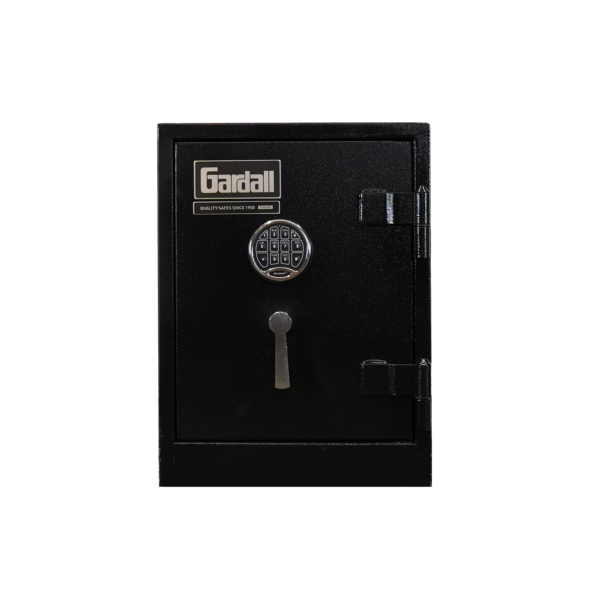 Gardall 1612/2 safe model, Gardall digital safe in Black