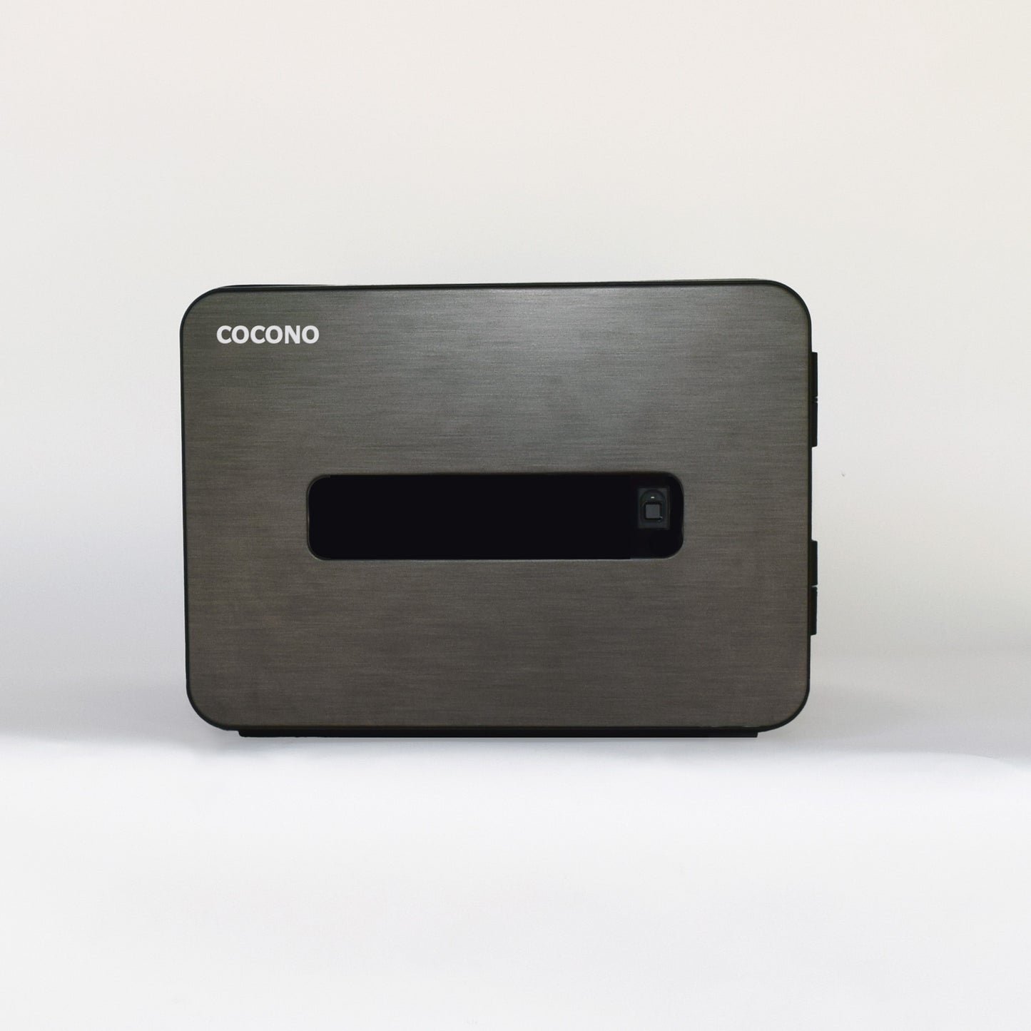 Small fireproof safe: Graphite Cocono 20 compact biometric safe, perfect for closet, house, or apartment.