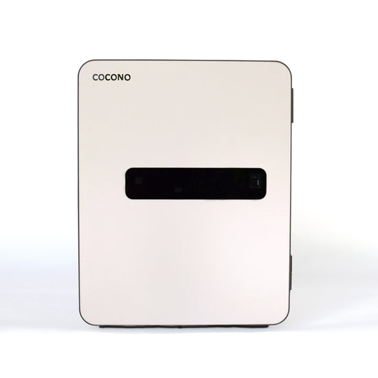 Medium safe: Ivory white Cocono 40 fire resistant home safe or fireproof office safe, perfect in a closet