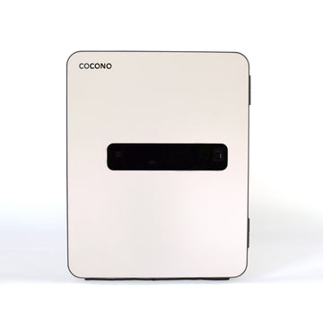 Medium safe: Ivory white Cocono 40 fire resistant home safe or fireproof office safe, perfect in a closet